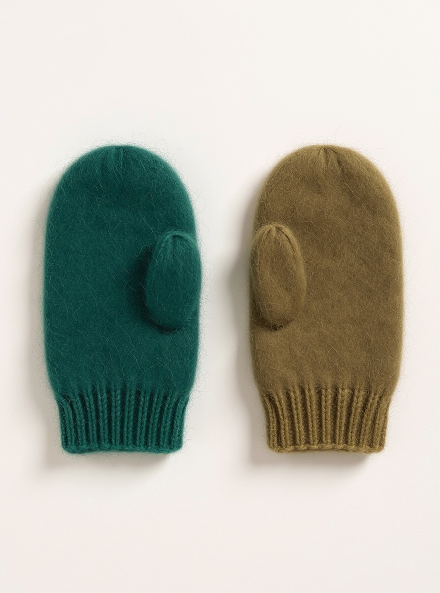 Forest Note Sandnes Garn mitten