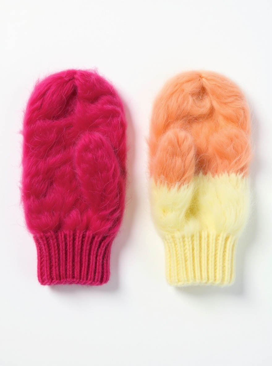 Velvet Dusk Daruma mitten