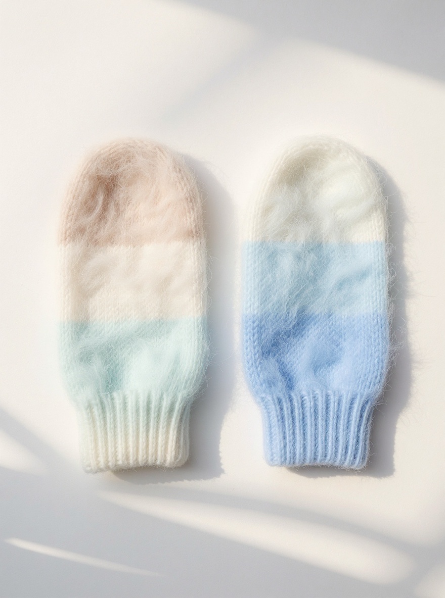 Winter Light Sandnes Garn mitten